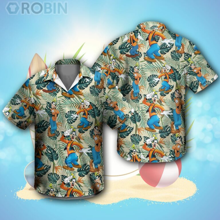 Disney Goofy Funny Hawaiian Shirt