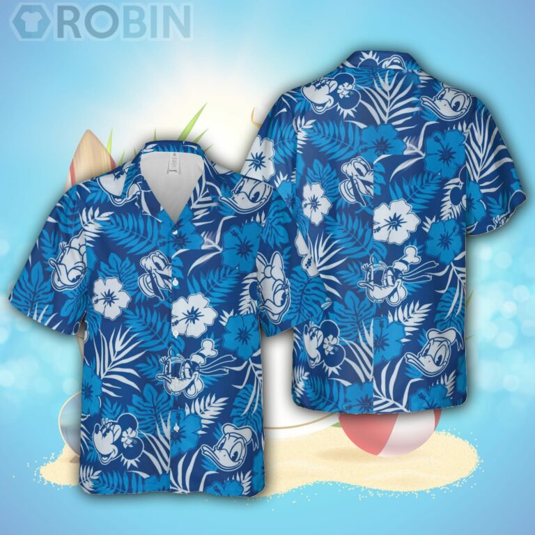 Disney Mickey And Friends Hawaiian Shirt, Summer Beach Trip Family Hawaiian Shirt