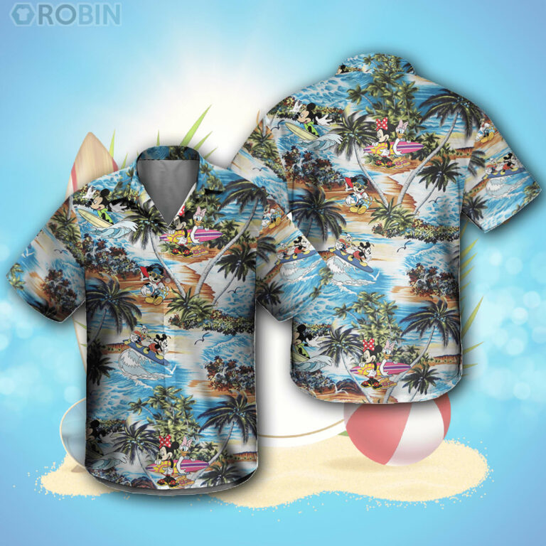 Disney Mickey Mouse Hawaiian Shirt