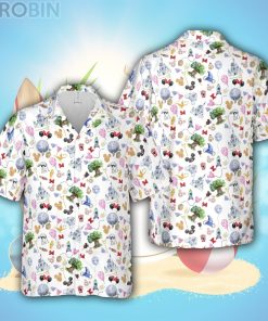 Disney World Tropical Hawaiian Shirt