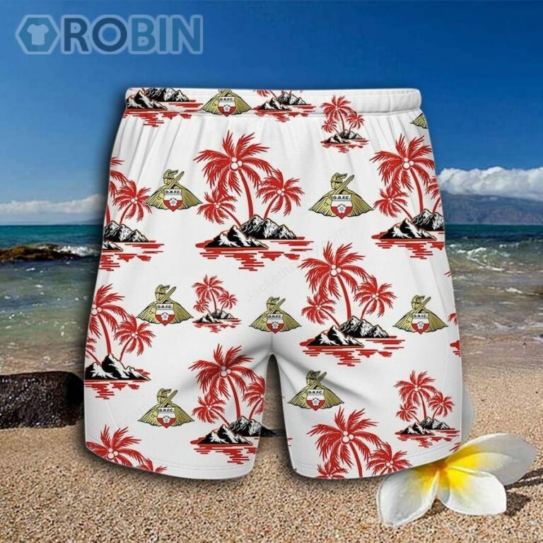Doncaster Rovers FC Hawaiian Shirt And Shorts