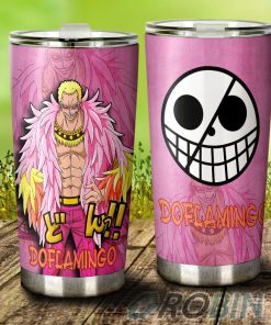 Donquixote Doflamingo Stainless Steel Tumbler Cup Custom One Piece Anime