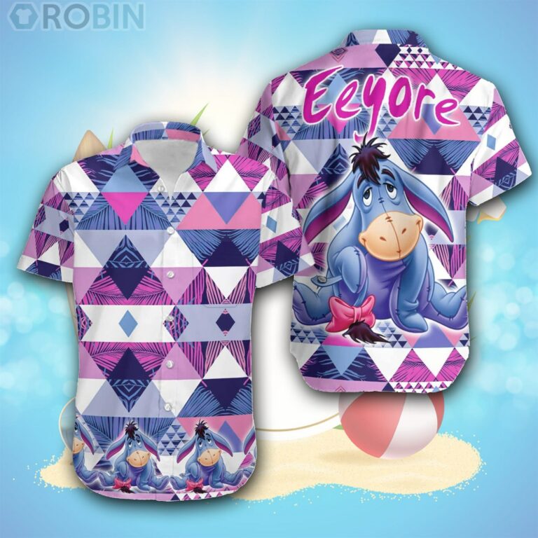Eeyore Disney Hawaiian Summer Tropical Hawaiian Shirt