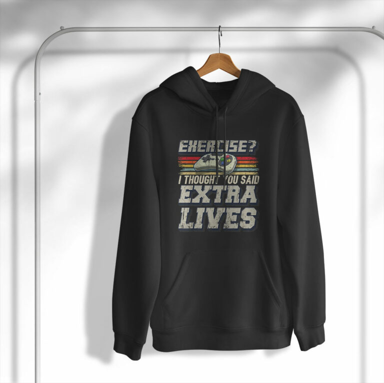 Extra Lives Funny Video Game Controller Retro Gamer Boys Shirt