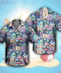 Fantasyland Disney Inspired Hawaiian Shirt