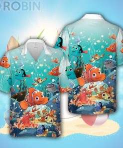 Finding Nemo Disney Hawaiian Shirt, Disney Hawaii Beach Shirt Finding Nemo Disney Hawaiian Shirt, Disney Hawaii Beach Shirt