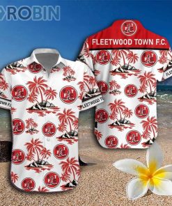 Fleetwood Town FC Hawaiian Shirt And Shorts