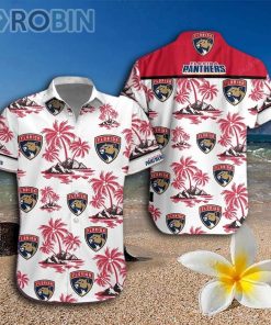 Florida Panthers Hawaiian Shirt And Shorts