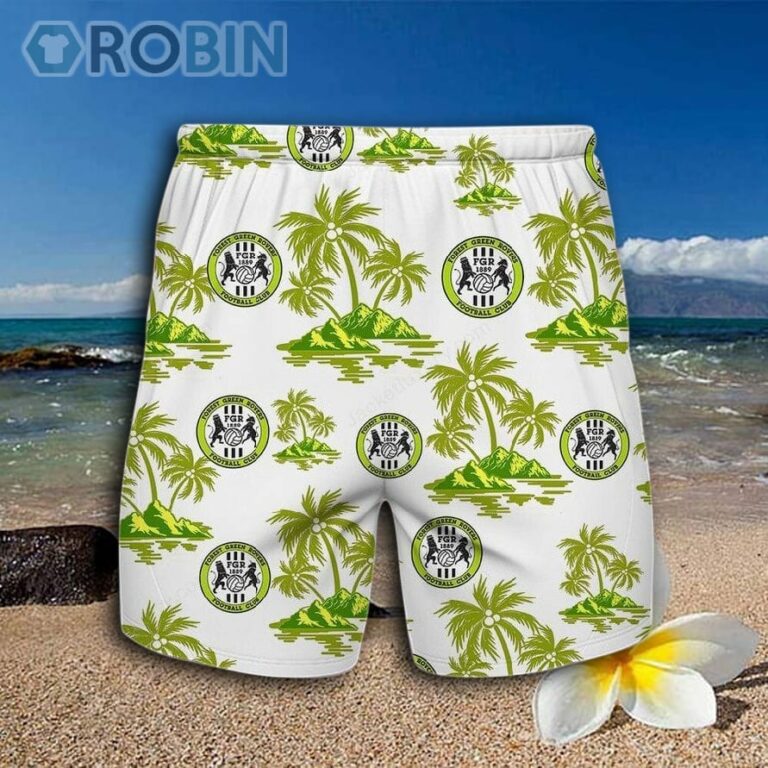 Forest Green Rovers Hawaiian Shirt And Shorts