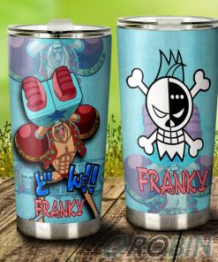 Franky Stainless Steel Tumbler Cup Custom One Piece Anime Franky Stainless Steel Tumbler Cup Custom One Piece Anime