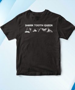 Funny Shark Teeth Design For Women Mom Animal Fossil Hunters Shirt