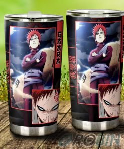 Gaara Stainless Steel Tumbler Cup Custom Anime
