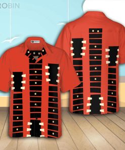 Go Where The Guitar Takes You Casual Button Down Hawaiian Shirt