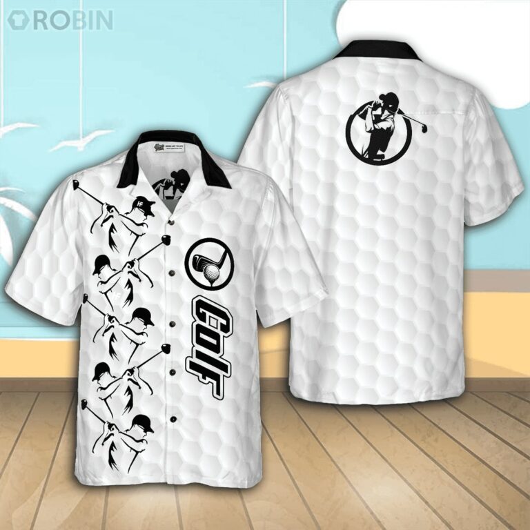 Golf Lover Button Down Hawaiian Shirt