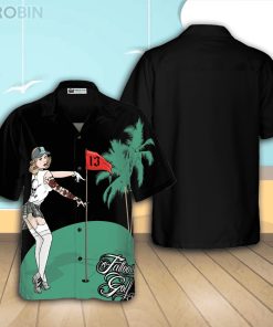 Golf Pin High Performance Casual Button Down Hawaiian Shirt, Golf Lover Shirt Golf Pin High Performance Casual Button Down Hawaiian Shirt, Golf Lover Shirt