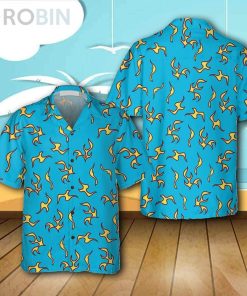 Golf Wang Flame Pattern Casual Button Down Hawaiian Shirt