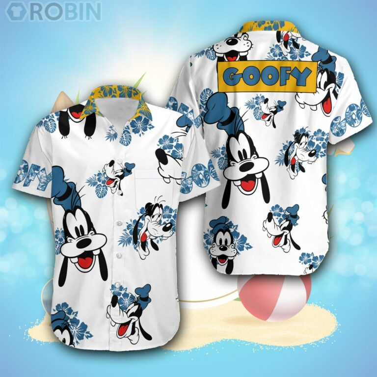 Goofy Disney Hawaiian Summer Tropical Hawaiian Shirt