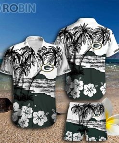 Green Bay Packers Hawaiian Shirt And Shorts