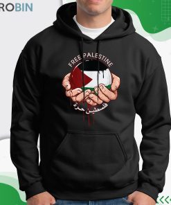 Bandiera Palestina Libera I Love Palestine Gaza Bandiera Palestinese Maglietta