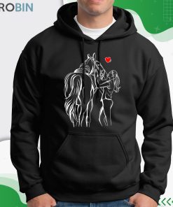 Cavalli Equitazione Cavallo Donne Ragazza Maglietta