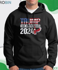 Eagles Trump 2024 Flag Take America Back Shirt