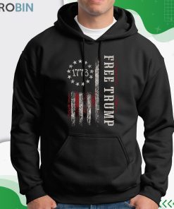 Free Donald Trump Republican Support Pro Trump American Flag Shirt