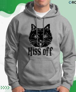 Hiss Off T Shirt Funny Angry Hissing Aggressive Cat Shirt