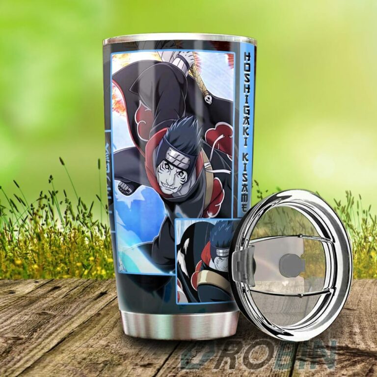 Hoshigaki Kisame Stainless Steel Tumbler Cup Custom Anime