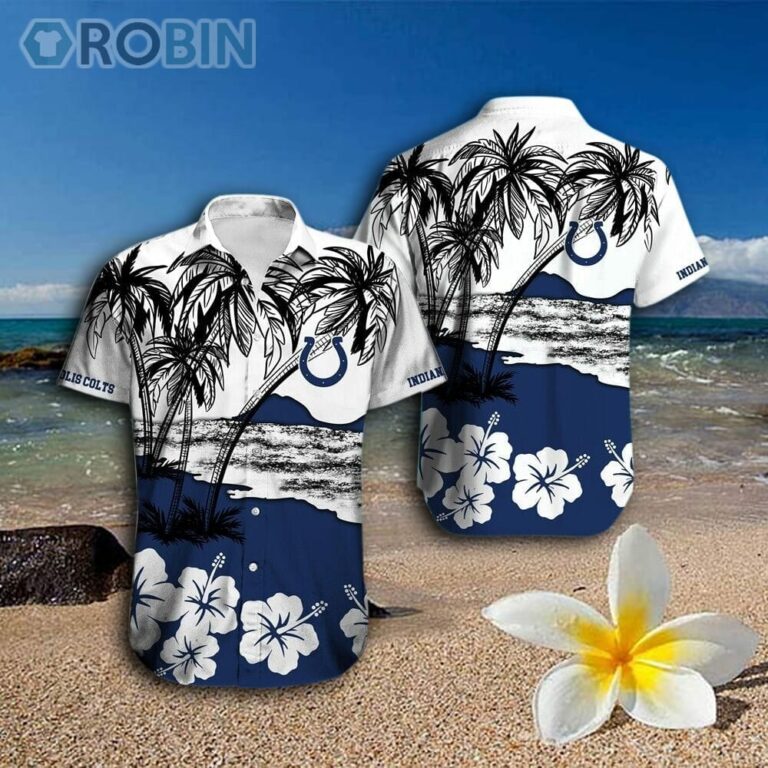 Indianapolis Colts Hawaiian Shirt And Shorts