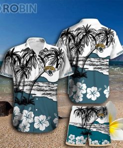 Jacksonville Jaguars Hawaiian Shirt And Shorts Jacksonville Jaguars Hawaiian Shirt And Shorts