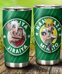Jiraiya Minato Stainless Steel Tumbler Cup Custom Naruto Anime Jiraiya Minato Stainless Steel Tumbler Cup Custom Naruto Anime