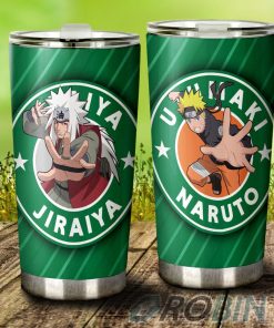 Jiraiya Naruto Stainless Steel Tumbler Cup Custom Naruto Anime