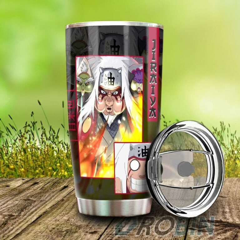 Jiraiya Stainless Steel Tumbler Cup Custom Anime