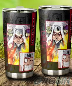 Jiraiya Stainless Steel Tumbler Cup Custom Anime