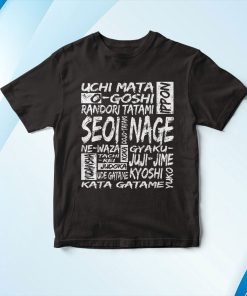 Judoka Master Judo Fighter Techniques Tee Shirt