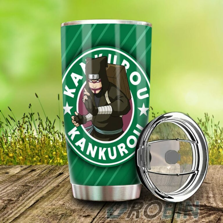 Kankurou Stainless Steel Tumbler Cup Custom Naruto Anime