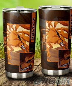 Kurama Stainless Steel Tumbler Cup Custom Anime