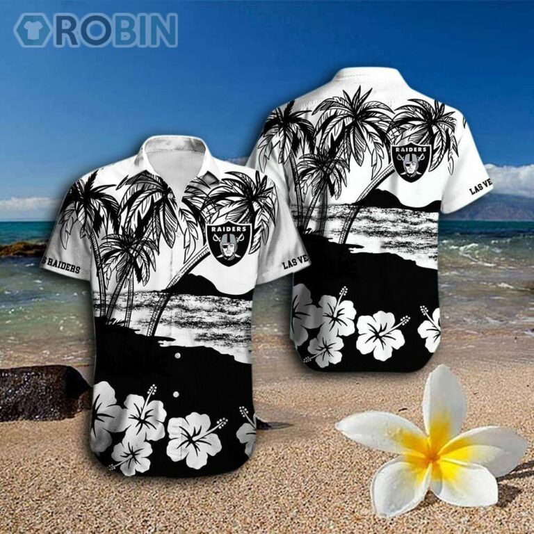 Las Vegas Raiders Hawaiian Shirt And Shorts