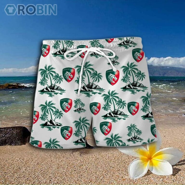 Leicester Tigers 3D Hawaiian Shirt And Shorts