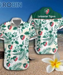 Leicester Tigers Hawaiian Shirt And Shorts