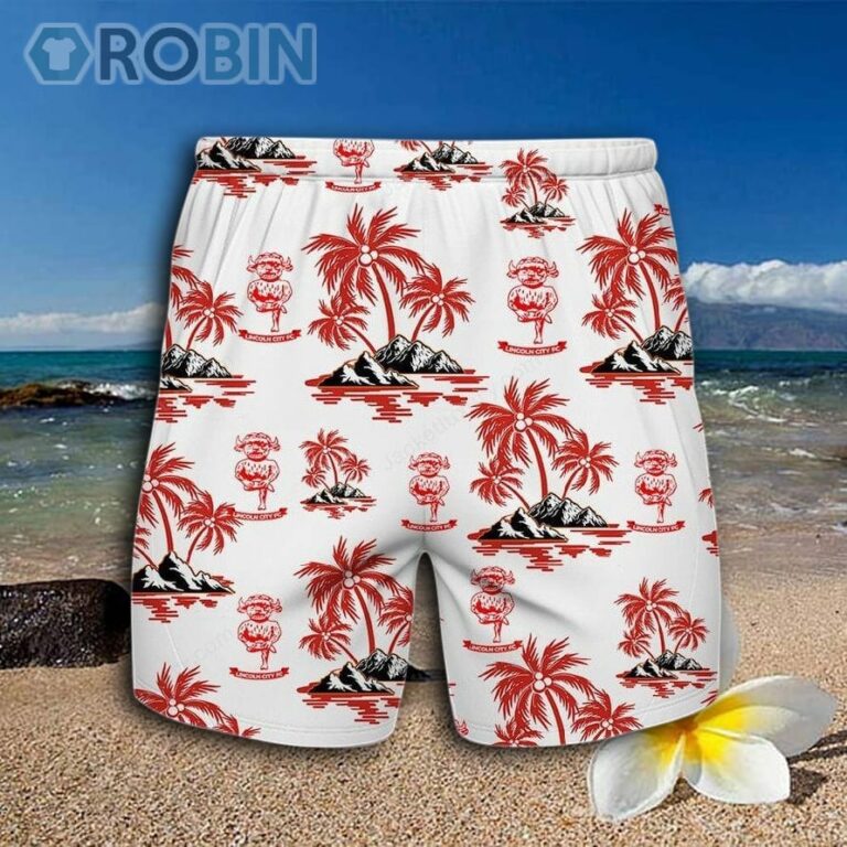Lincoln City FC Hawaiian Shirt And Shorts