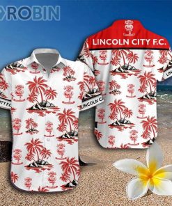 Lincoln City FC Hawaiian Shirt And Shorts