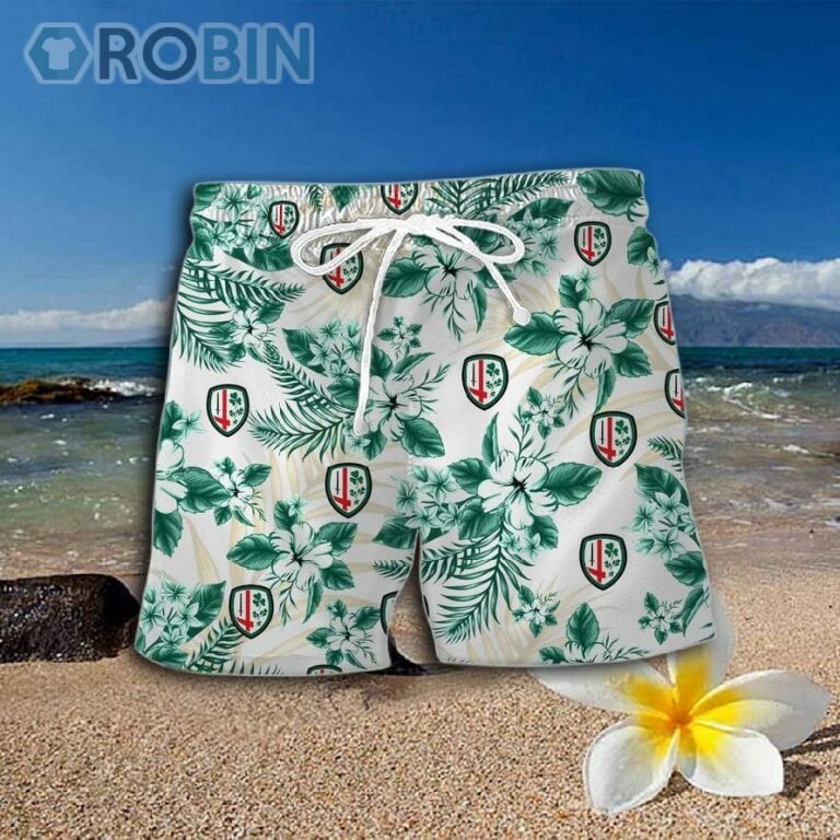 London Irish Hawaiian Shirt And Shorts