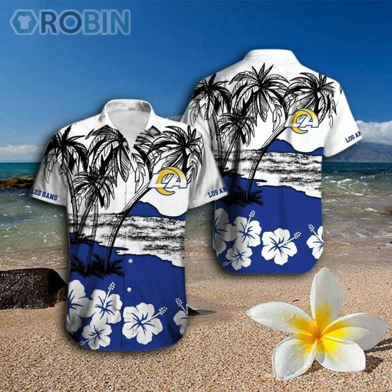 Los Angeles Rams Hawaiian Shirt And Shorts