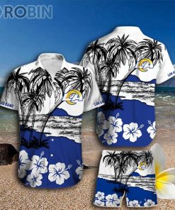 Los Angeles Rams Hawaiian Shirt And Shorts