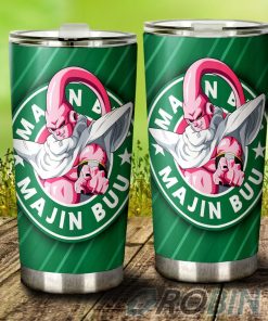 Majin Buu Stainless Steel Tumbler Cup Custom Dragon Ball Anime