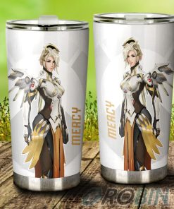 Mercy Stainless Steel Tumbler Cup Custom Overwatch
