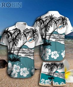 Miami Dolphins Hawaiian Shirt And Shorts Miami Dolphins Hawaiian Shirt And Shorts