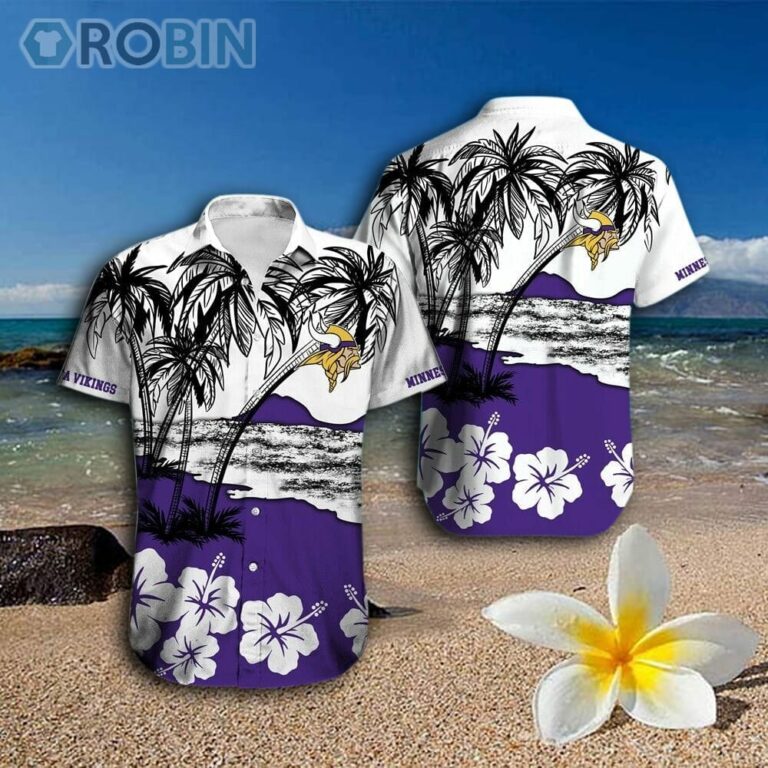 Minnesota Vikings Hawaiian Shirt And Shorts