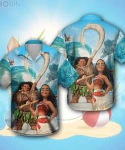 Moana Disney Hawaiian Summer Tropical Hawaiian Shirt Moana Disney Hawaiian Summer Tropical Hawaiian Shirt